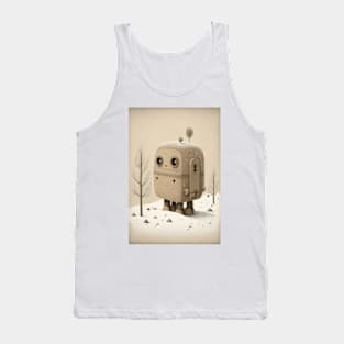 Happy robot Tank Top